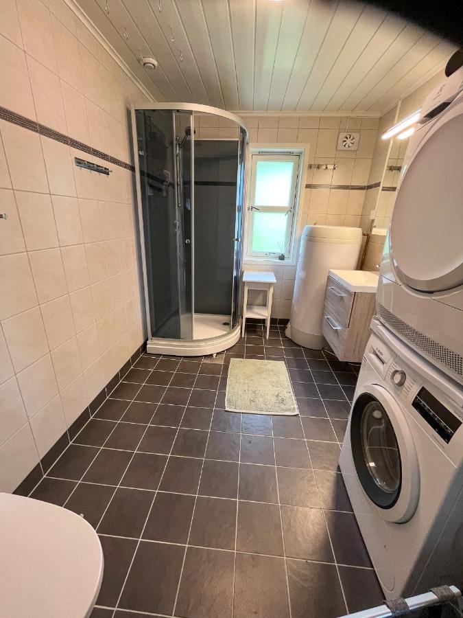 Leilighet Med Flott Uteplass Ulefoss Esterno foto