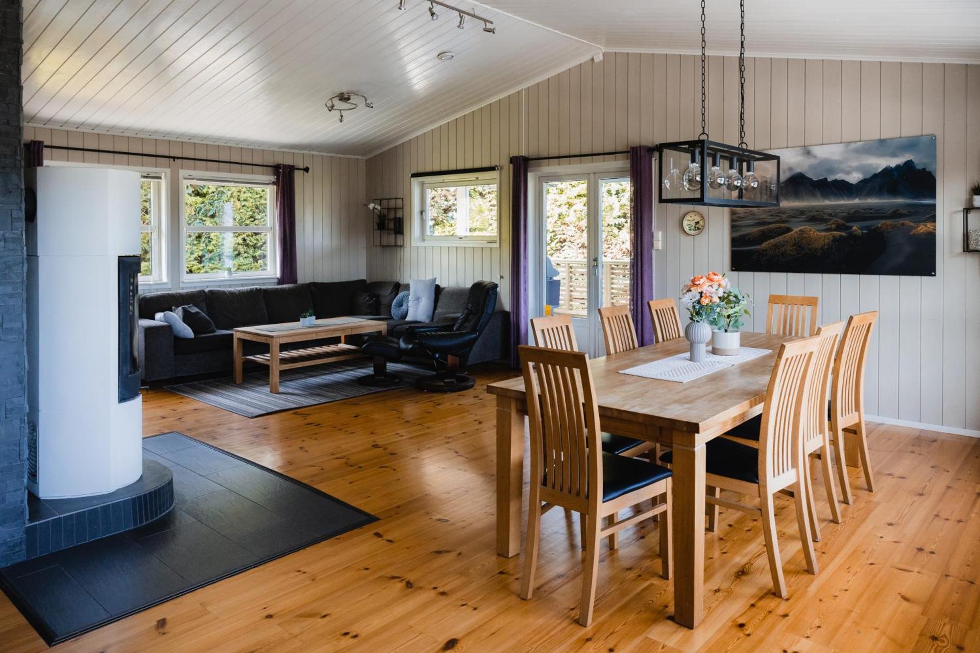 Leilighet Med Flott Uteplass Ulefoss Esterno foto